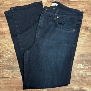 Good American VGUC Women's Dark Blue Straight Leg Jeans Denim Pants 14/32
